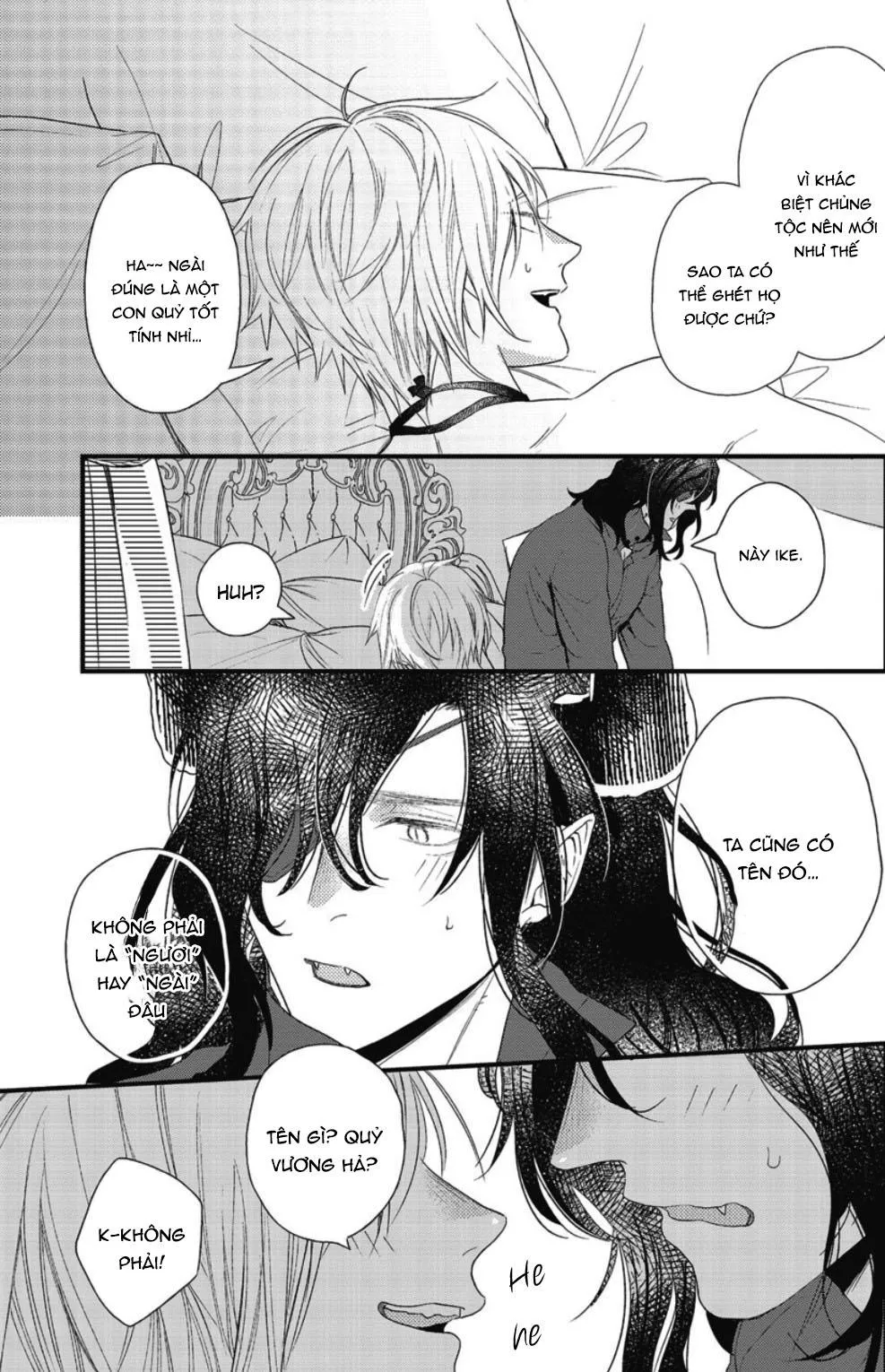 QUỶ VƯƠNG ĐÁNG THƯƠNG VÀ ANH HÙNG TESUNDERE Chapter 2 Trang 36