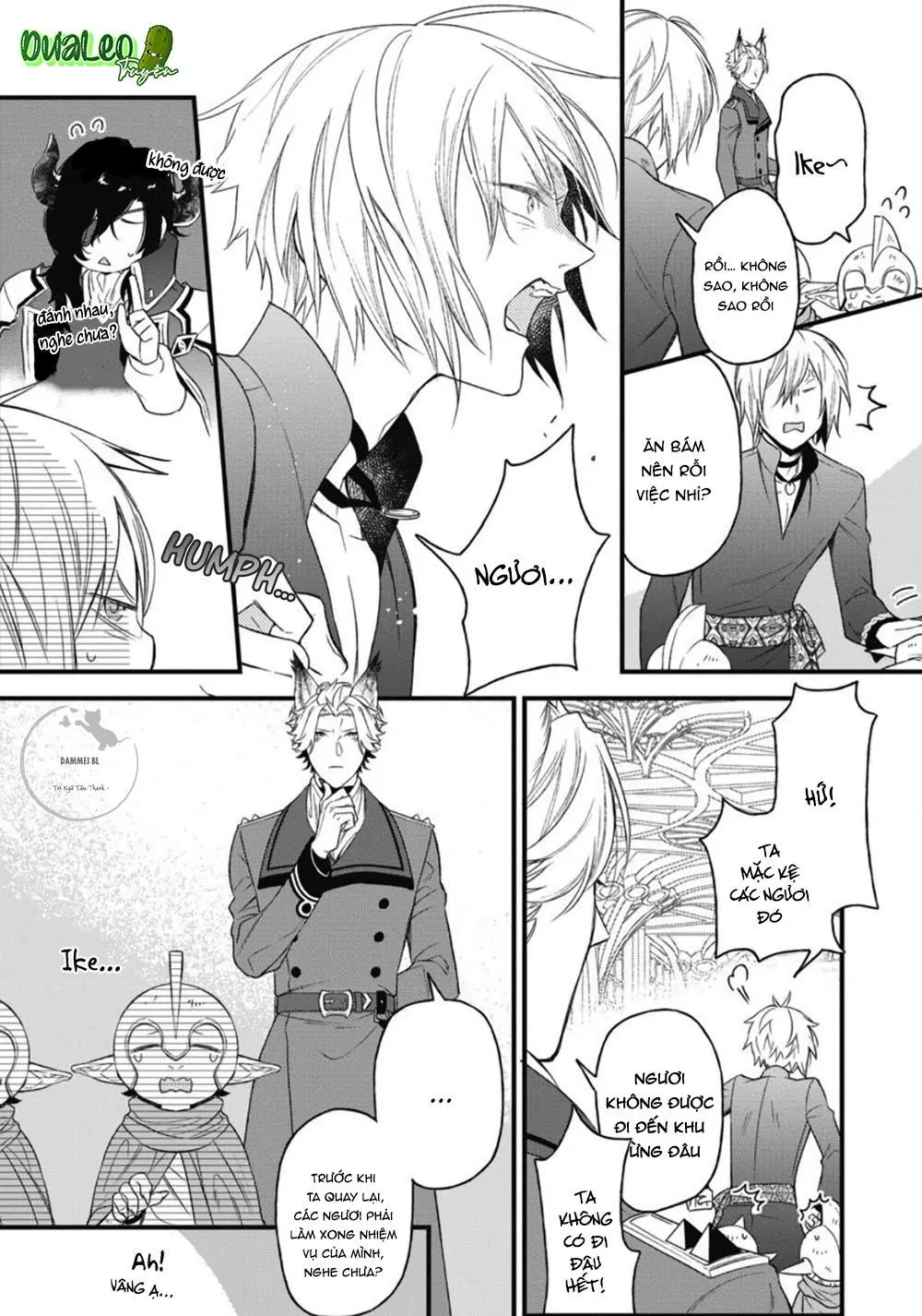 QUỶ VƯƠNG ĐÁNG THƯƠNG VÀ ANH HÙNG TESUNDERE Chapter 3 Trang 9