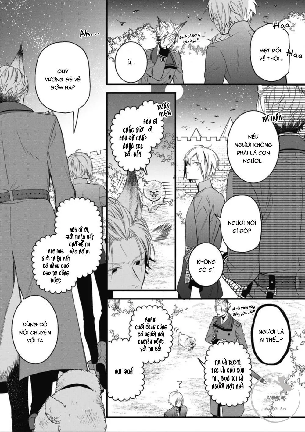 QUỶ VƯƠNG ĐÁNG THƯƠNG VÀ ANH HÙNG TESUNDERE Chapter 3 Trang 13