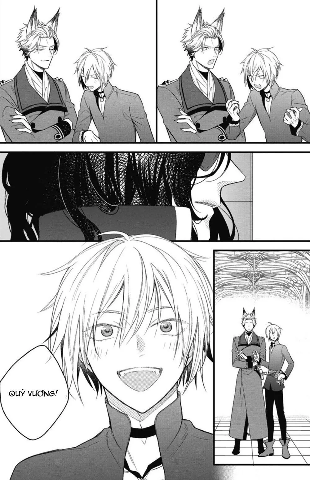 QUỶ VƯƠNG ĐÁNG THƯƠNG VÀ ANH HÙNG TESUNDERE Chapter 3 Trang 15