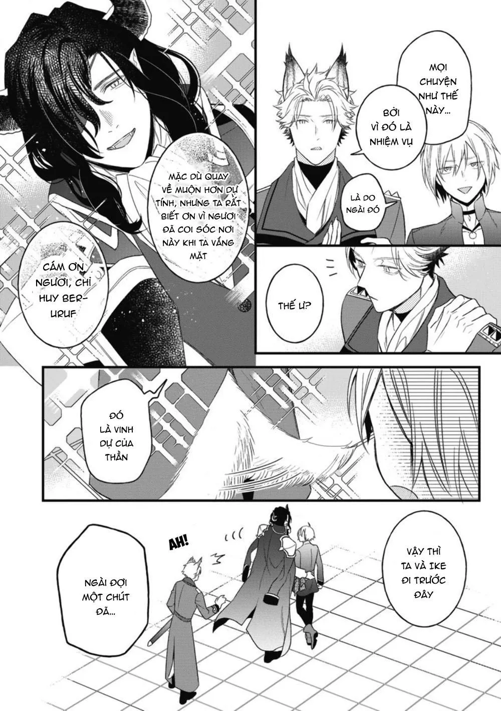 QUỶ VƯƠNG ĐÁNG THƯƠNG VÀ ANH HÙNG TESUNDERE Chapter 3 Trang 17