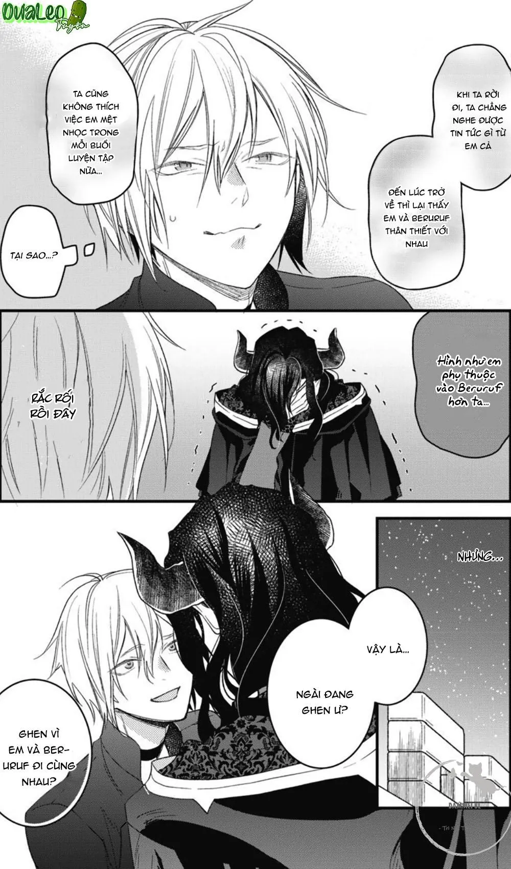 QUỶ VƯƠNG ĐÁNG THƯƠNG VÀ ANH HÙNG TESUNDERE Chapter 3 Trang 27