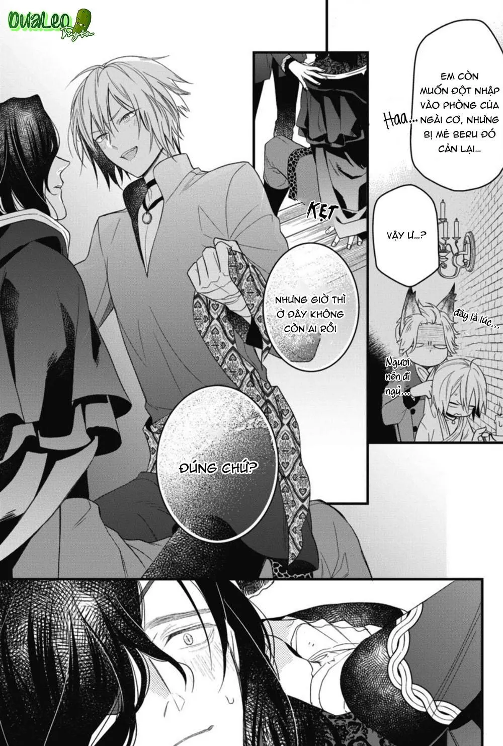 QUỶ VƯƠNG ĐÁNG THƯƠNG VÀ ANH HÙNG TESUNDERE Chapter 3 Trang 30