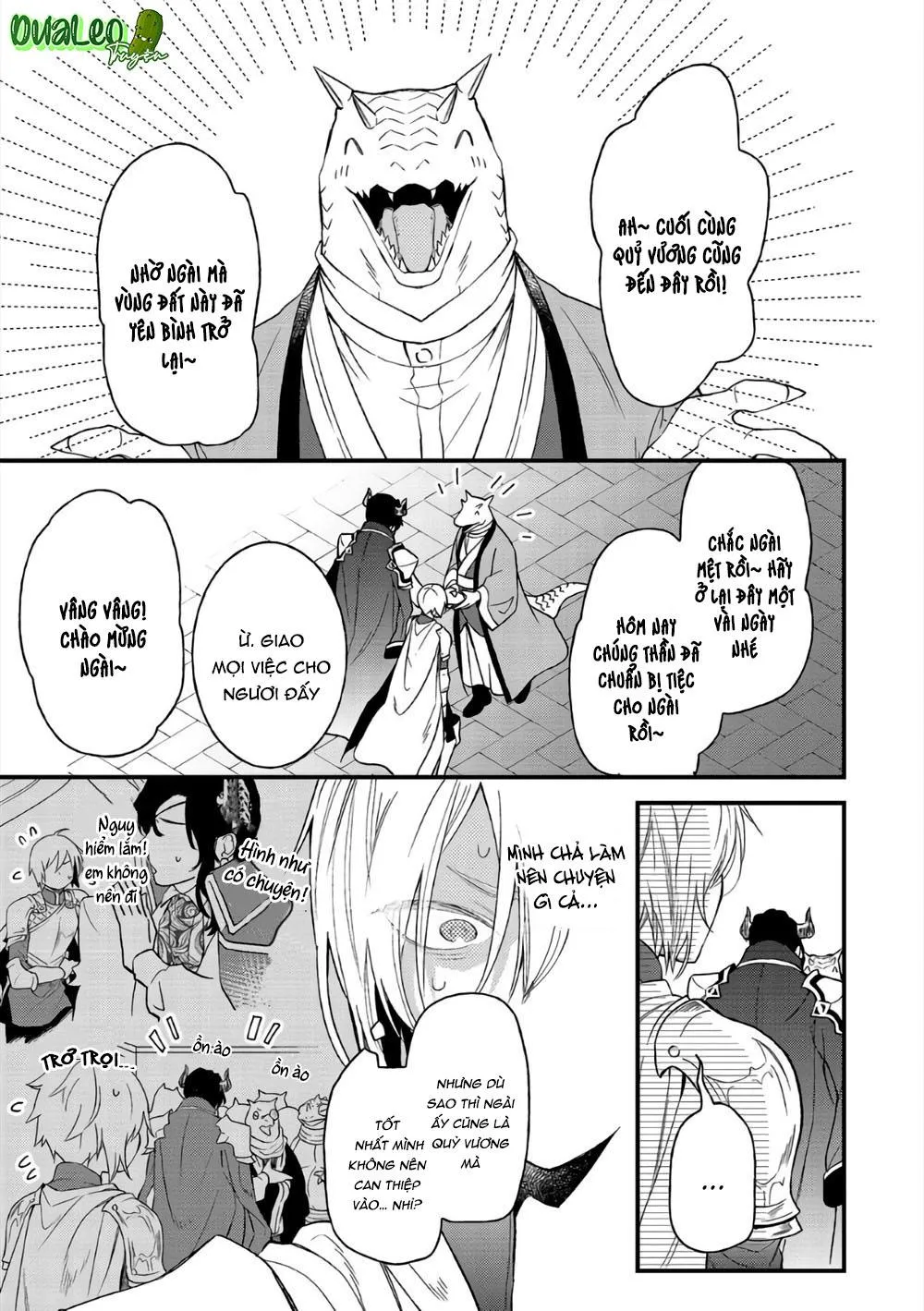 QUỶ VƯƠNG ĐÁNG THƯƠNG VÀ ANH HÙNG TESUNDERE Chapter 4 Trang 8