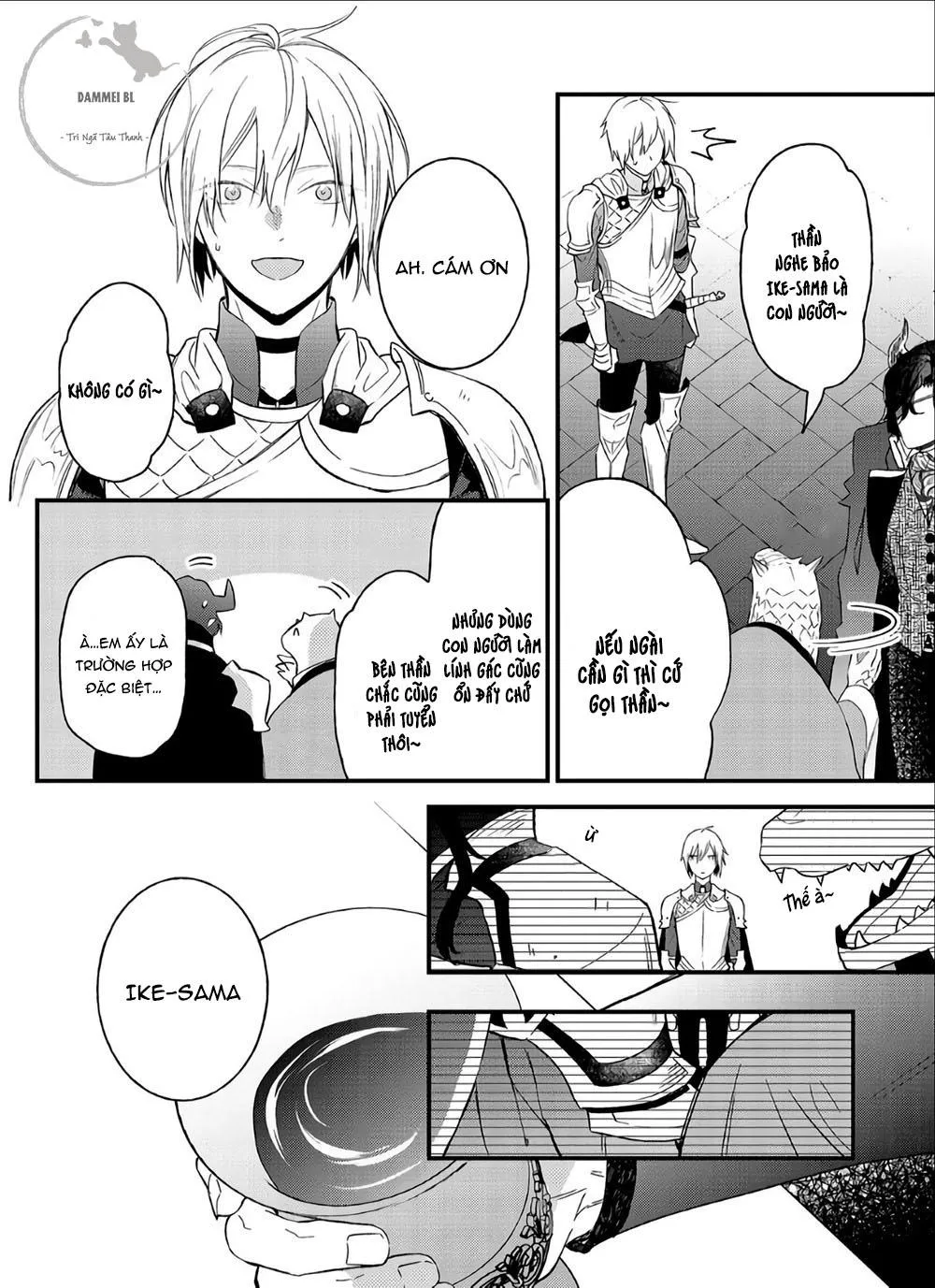 QUỶ VƯƠNG ĐÁNG THƯƠNG VÀ ANH HÙNG TESUNDERE Chapter 4 Trang 9