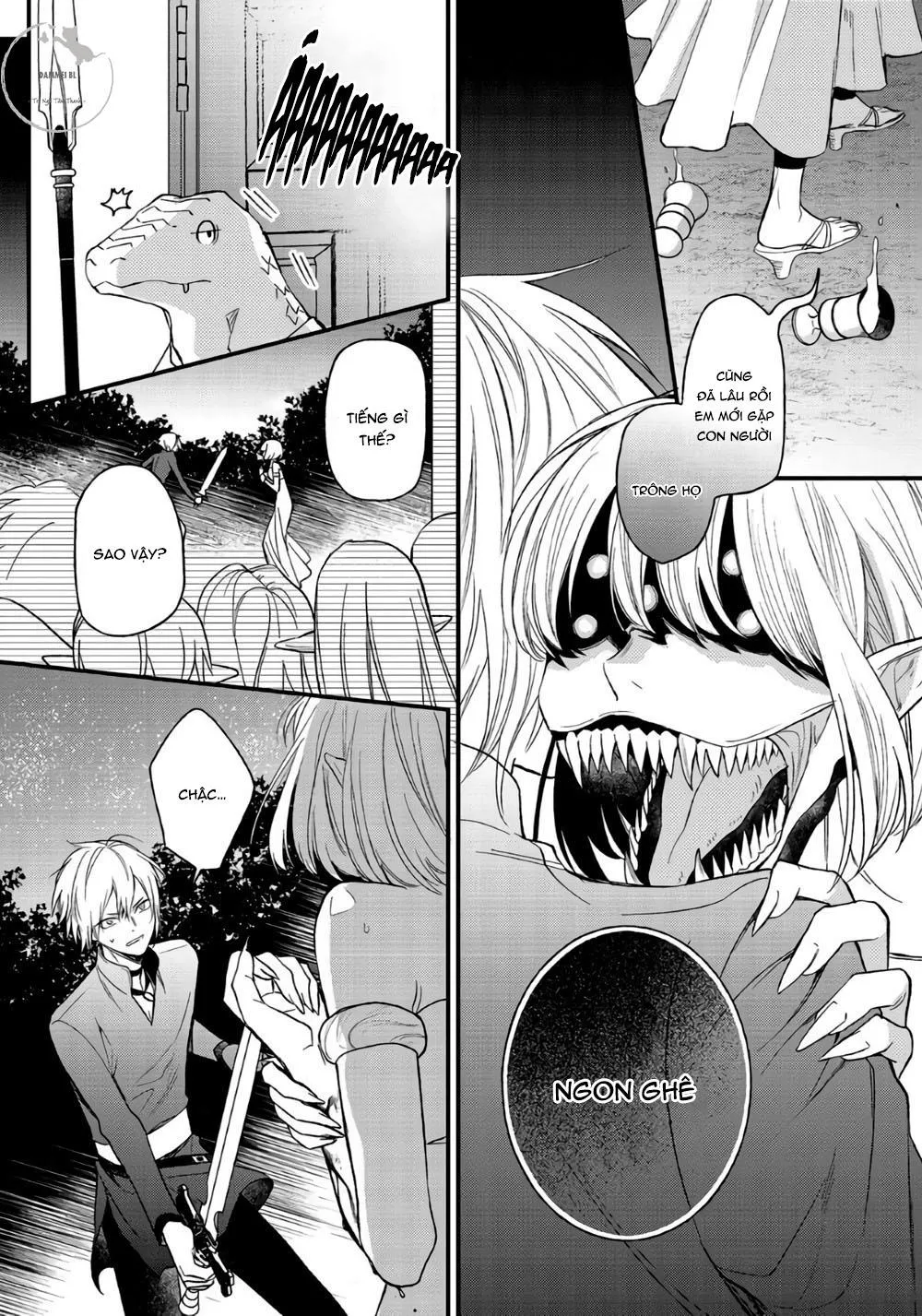 QUỶ VƯƠNG ĐÁNG THƯƠNG VÀ ANH HÙNG TESUNDERE Chapter 4 Trang 17