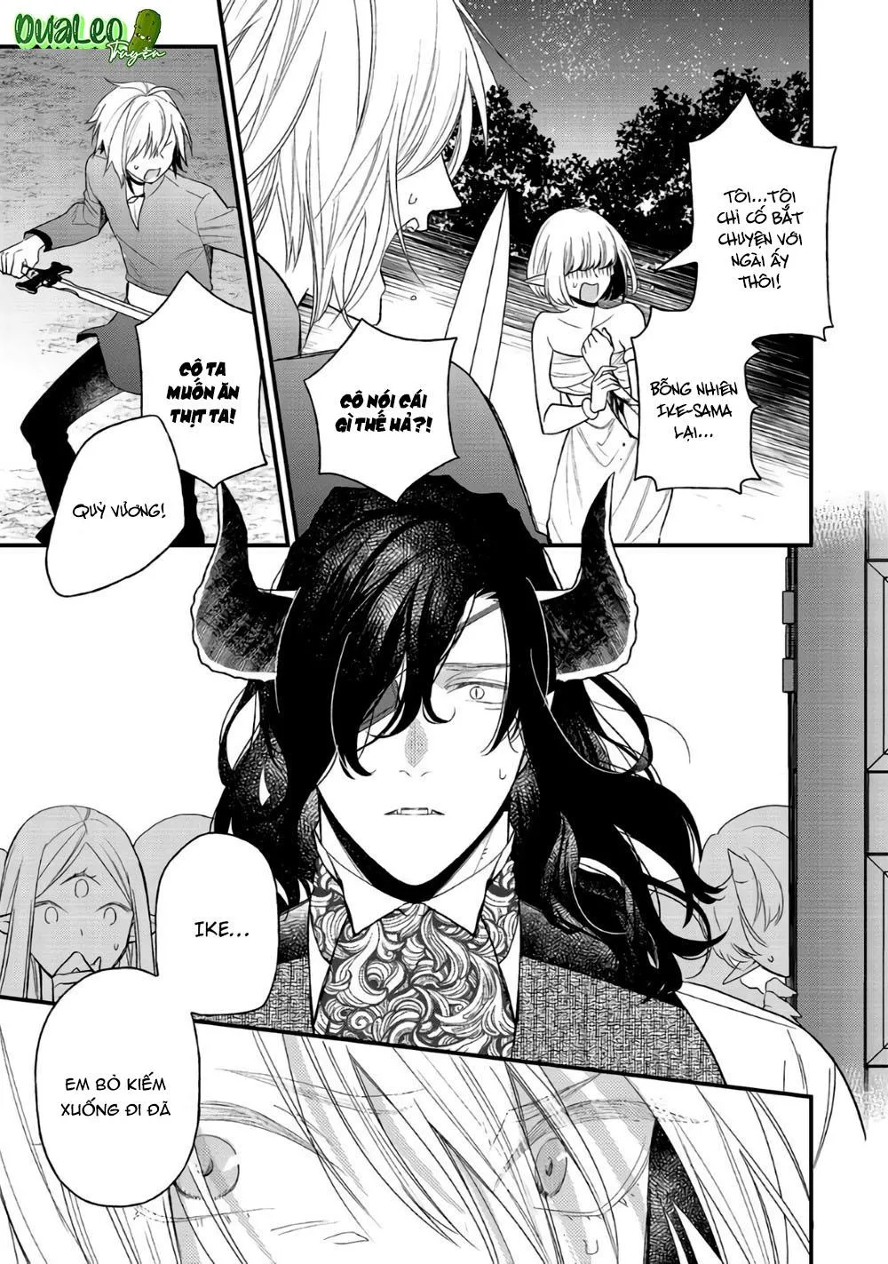 QUỶ VƯƠNG ĐÁNG THƯƠNG VÀ ANH HÙNG TESUNDERE Chapter 4 Trang 18