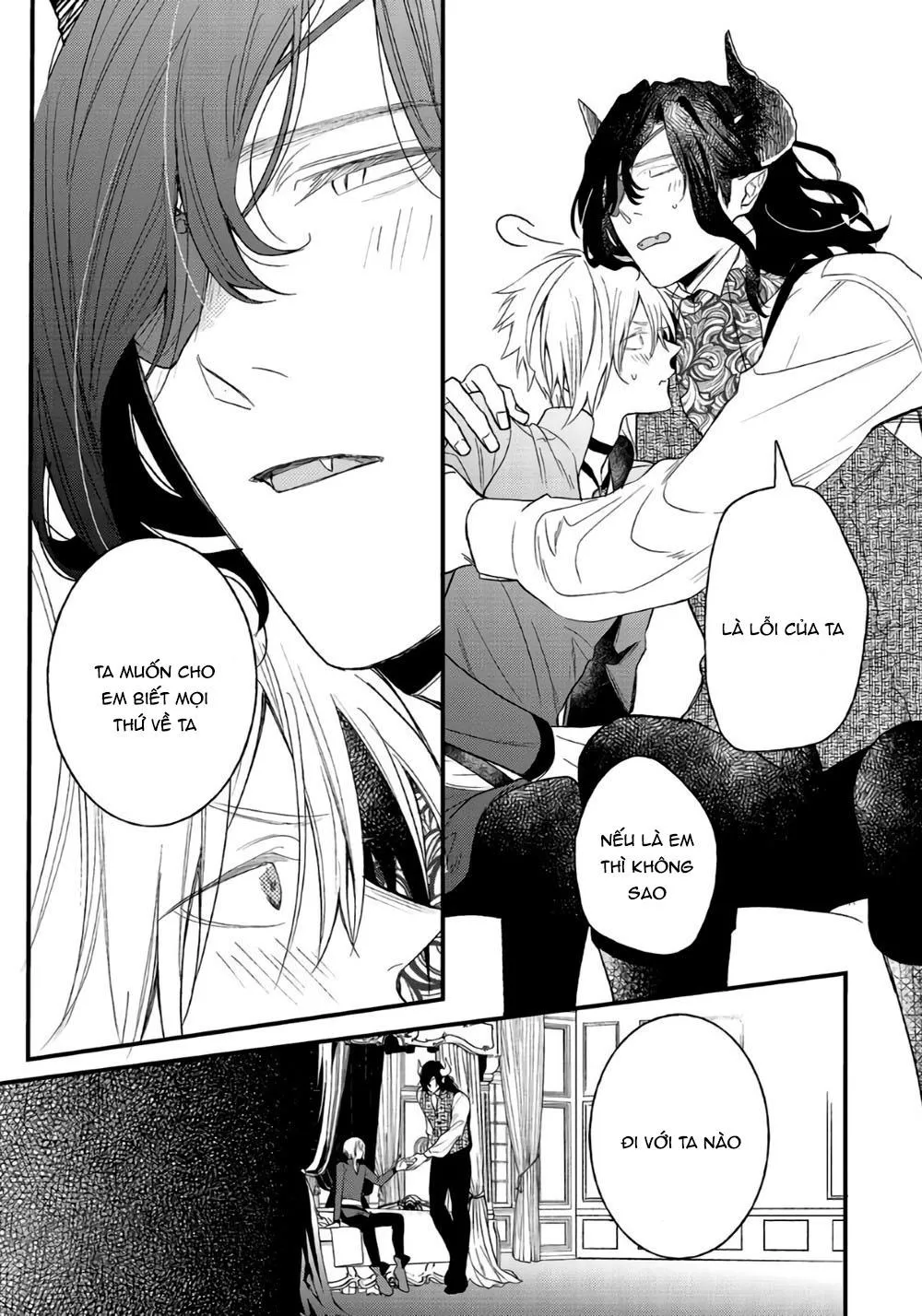 QUỶ VƯƠNG ĐÁNG THƯƠNG VÀ ANH HÙNG TESUNDERE Chapter 4 Trang 27