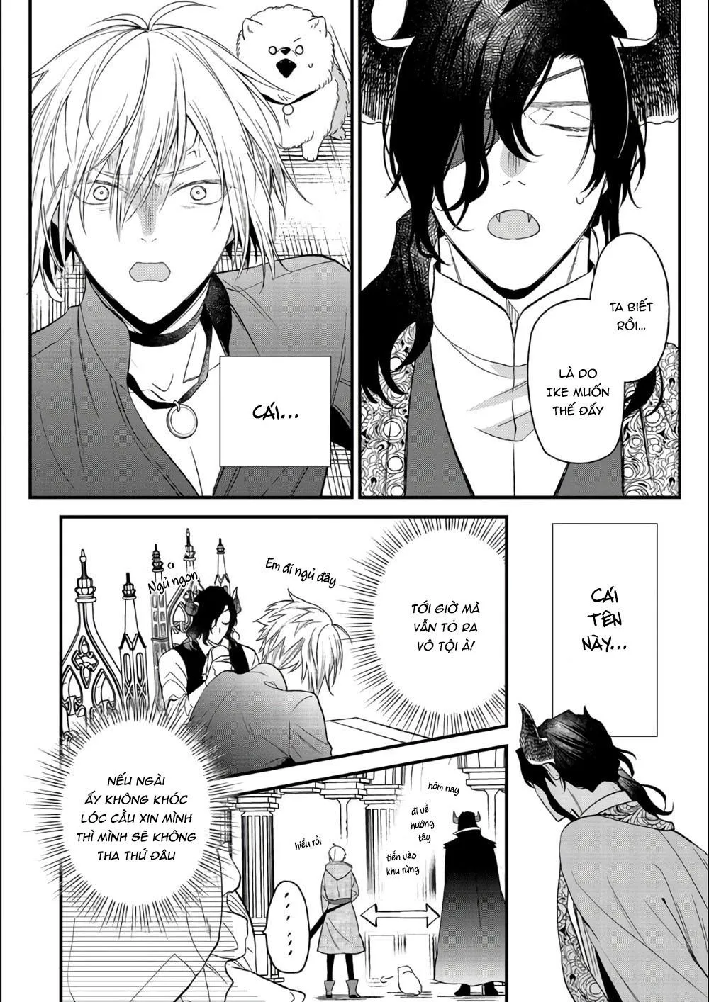 QUỶ VƯƠNG ĐÁNG THƯƠNG VÀ ANH HÙNG TESUNDERE Chapter 5 Trang 11