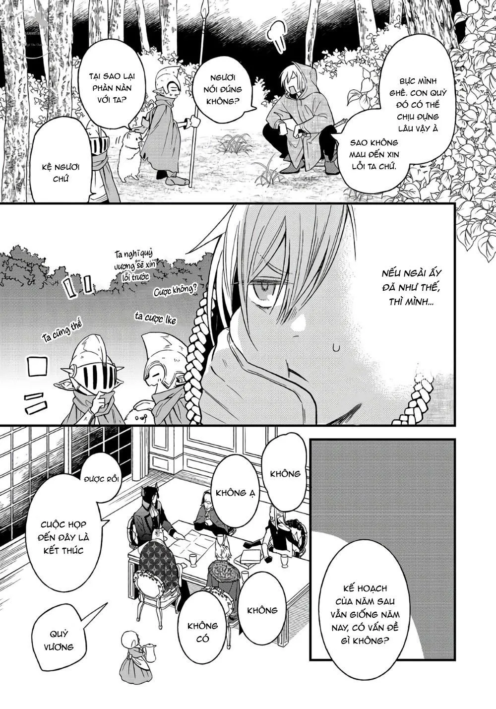 QUỶ VƯƠNG ĐÁNG THƯƠNG VÀ ANH HÙNG TESUNDERE Chapter 5 Trang 14