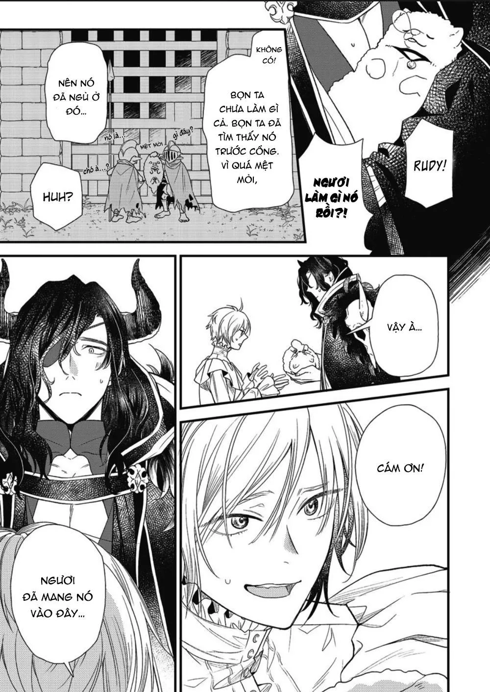 QUỶ VƯƠNG ĐÁNG THƯƠNG VÀ ANH HÙNG TESUNDERE Chapter 1 Trang 7