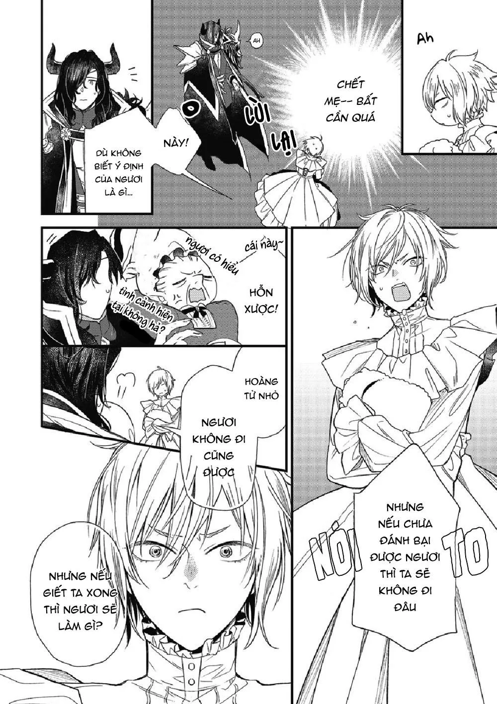 QUỶ VƯƠNG ĐÁNG THƯƠNG VÀ ANH HÙNG TESUNDERE Chapter 1 Trang 8