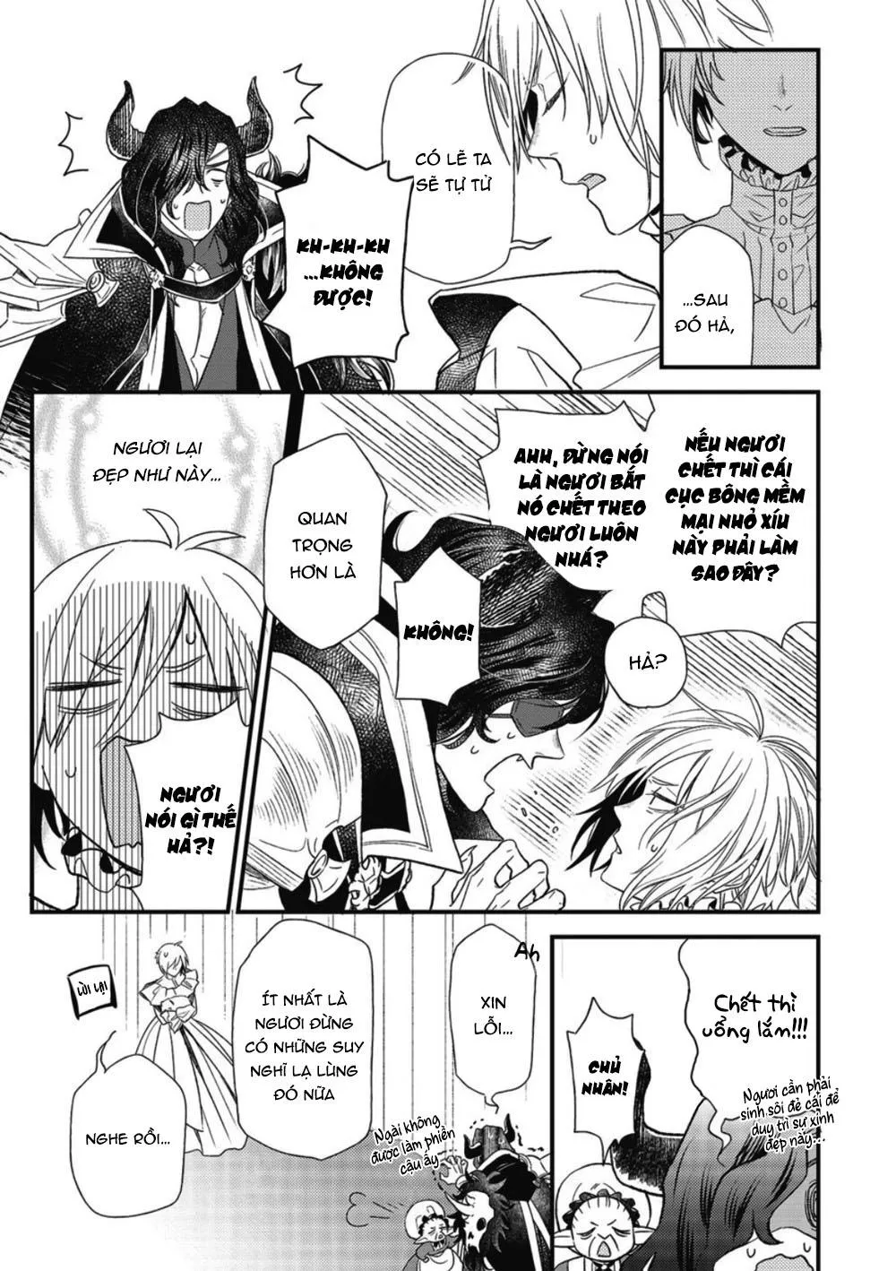 QUỶ VƯƠNG ĐÁNG THƯƠNG VÀ ANH HÙNG TESUNDERE Chapter 1 Trang 9