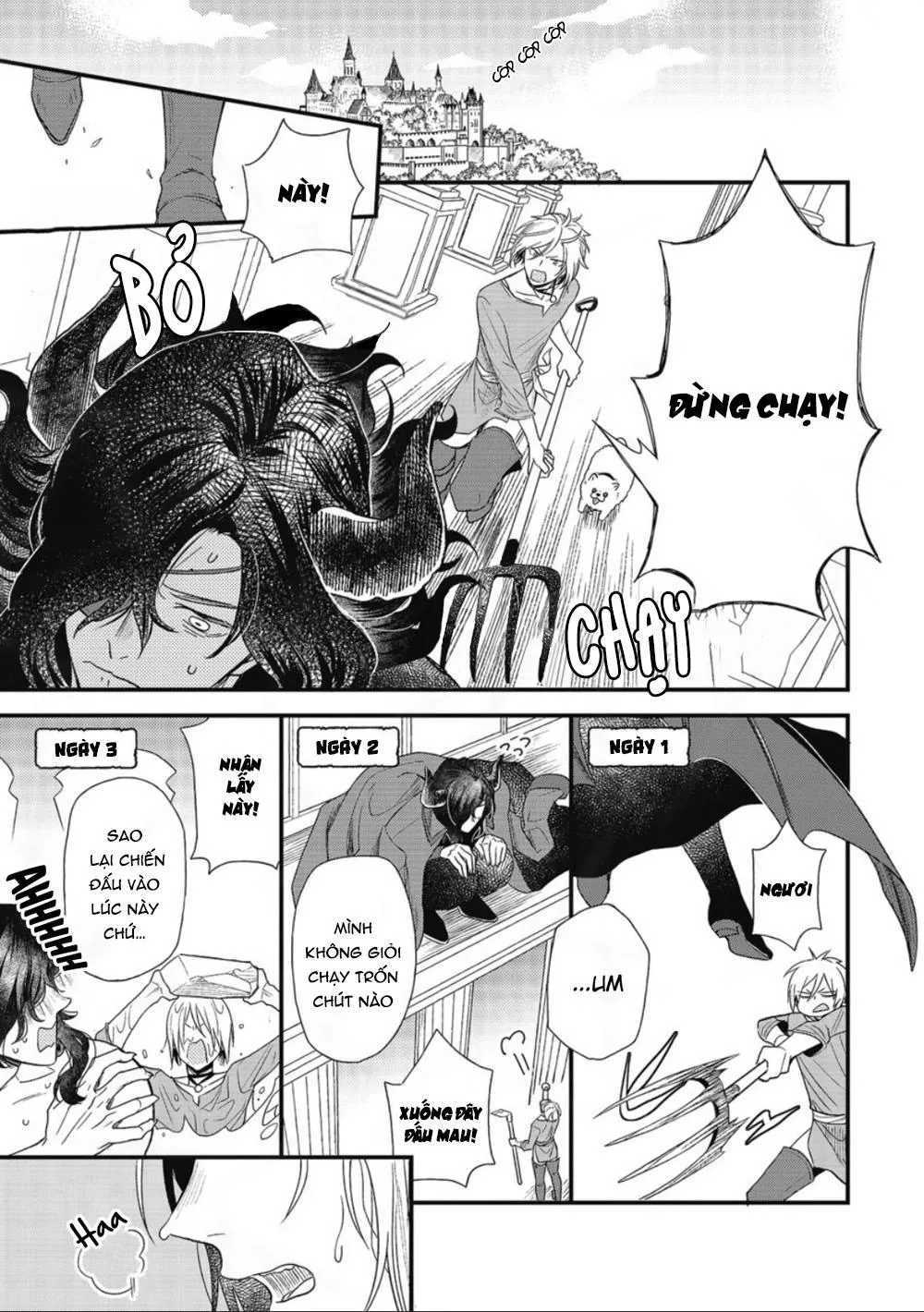 QUỶ VƯƠNG ĐÁNG THƯƠNG VÀ ANH HÙNG TESUNDERE Chapter 1 Trang 11