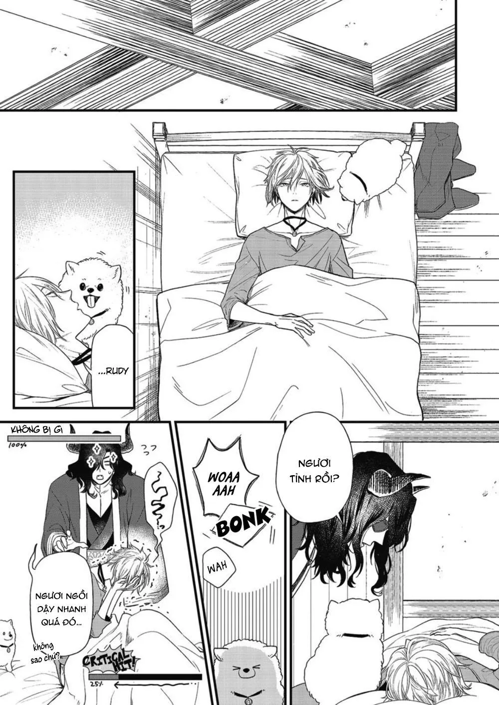 QUỶ VƯƠNG ĐÁNG THƯƠNG VÀ ANH HÙNG TESUNDERE Chapter 1 Trang 17