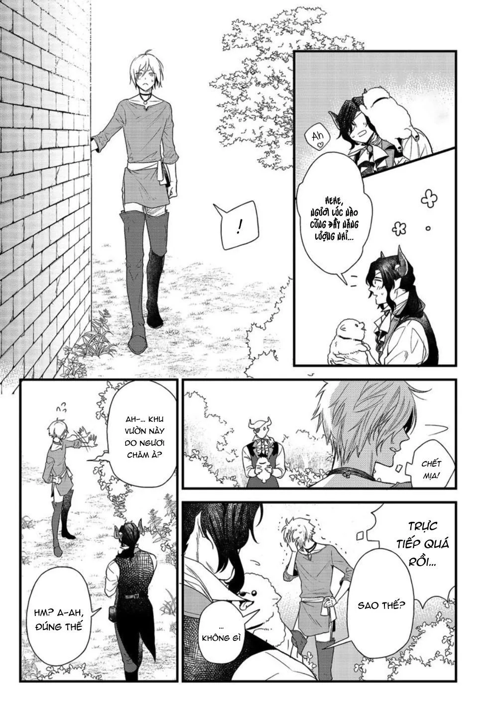 QUỶ VƯƠNG ĐÁNG THƯƠNG VÀ ANH HÙNG TESUNDERE Chapter 1 Trang 27