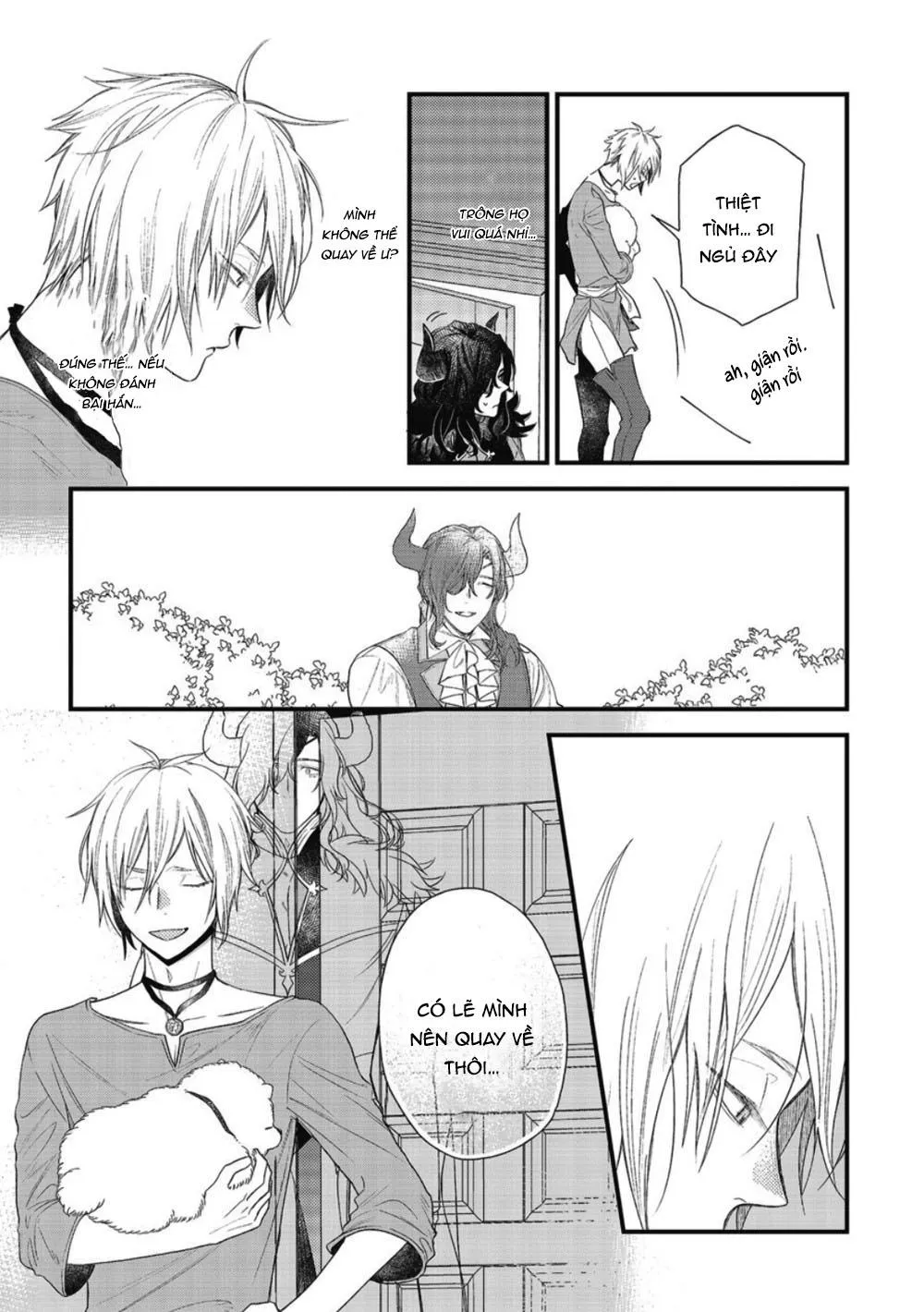 QUỶ VƯƠNG ĐÁNG THƯƠNG VÀ ANH HÙNG TESUNDERE Chapter 1 Trang 33