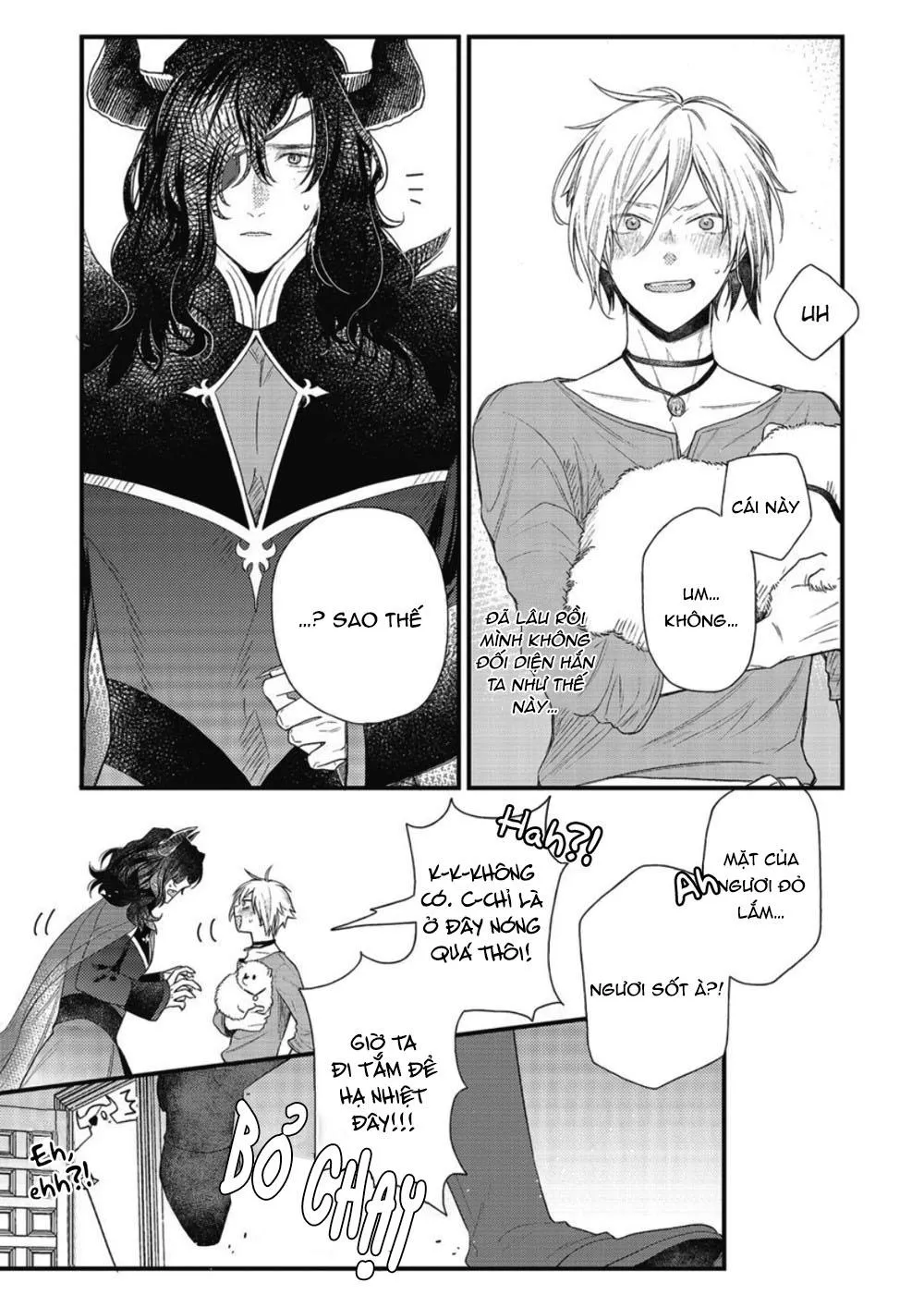 QUỶ VƯƠNG ĐÁNG THƯƠNG VÀ ANH HÙNG TESUNDERE Chapter 1 Trang 35