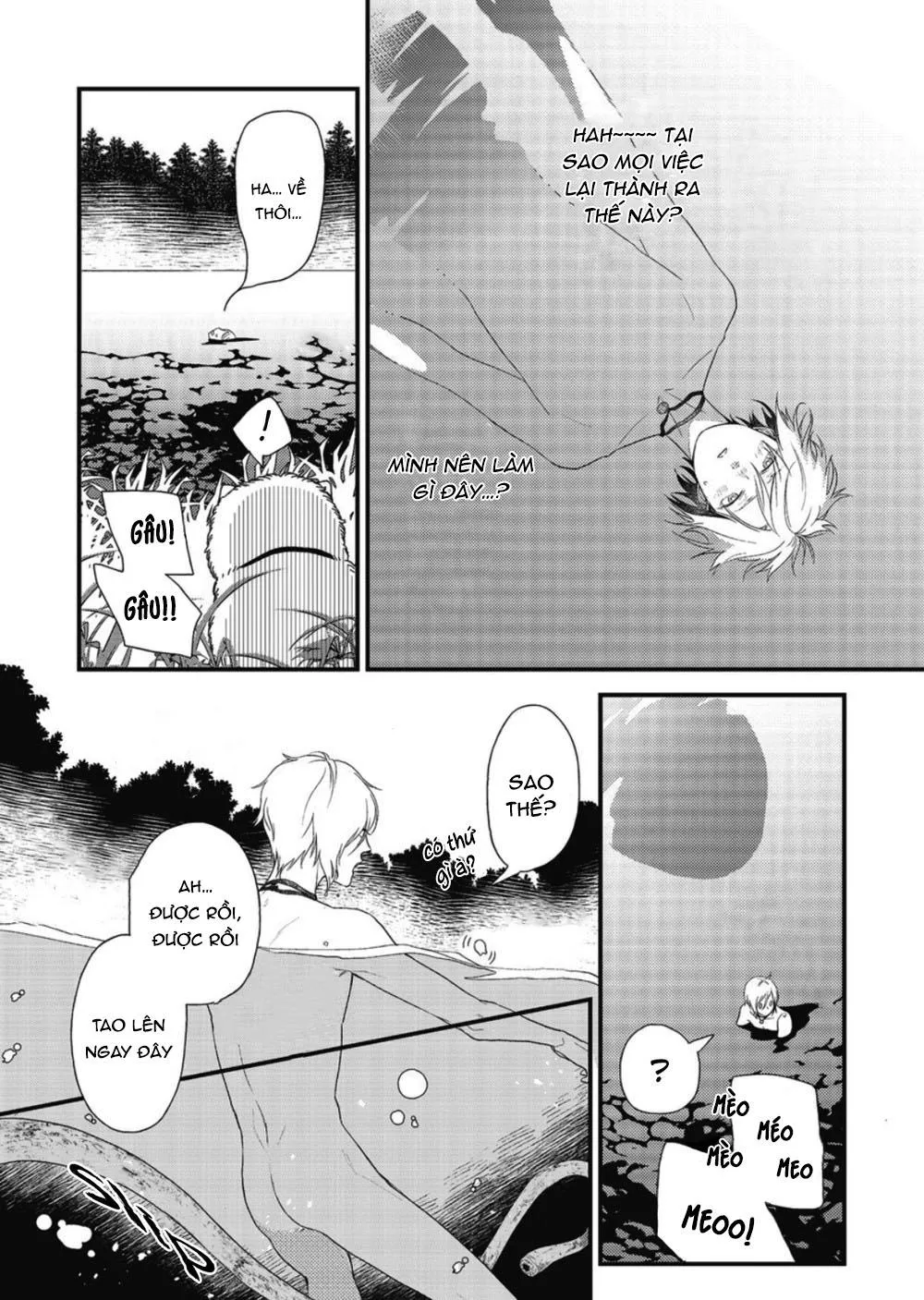 QUỶ VƯƠNG ĐÁNG THƯƠNG VÀ ANH HÙNG TESUNDERE Chapter 1 Trang 37