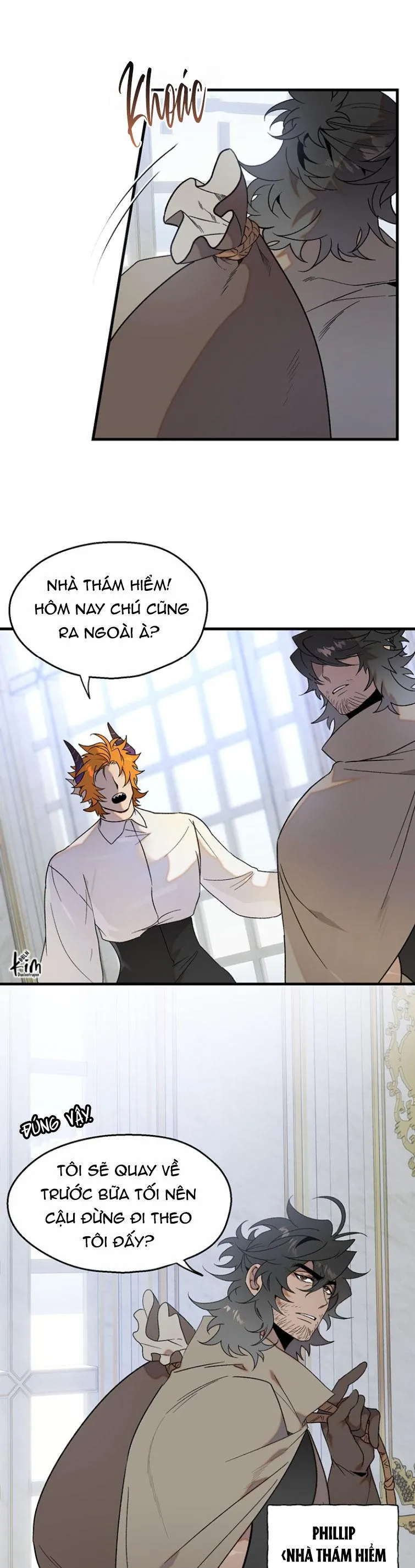 QUỶ VƯƠNG VÀ NHÀ THÁM HIỂM Chapter 1 Trang 4