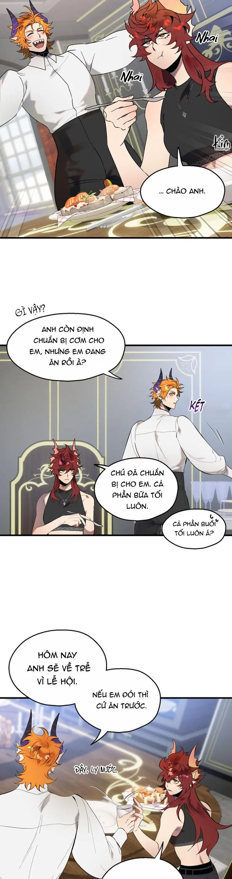 QUỶ VƯƠNG VÀ NHÀ THÁM HIỂM Chapter 1 Trang 9