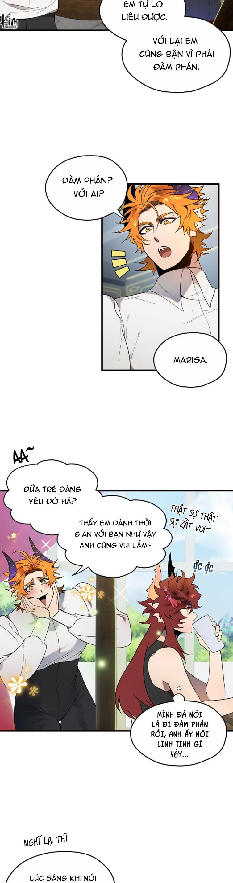 QUỶ VƯƠNG VÀ NHÀ THÁM HIỂM Chapter 1 Trang 10