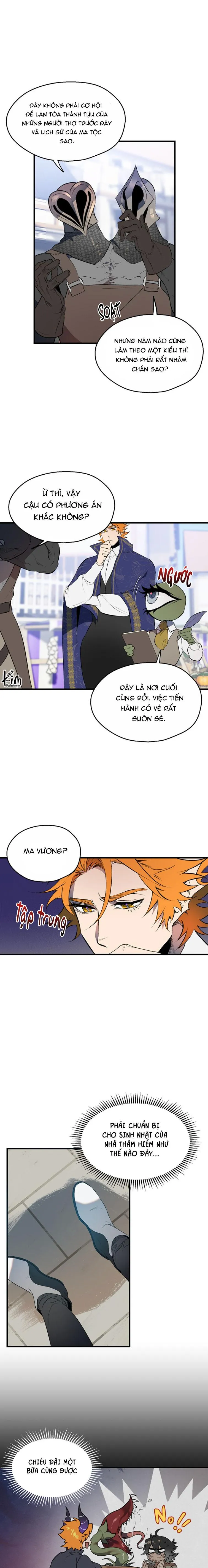 QUỶ VƯƠNG VÀ NHÀ THÁM HIỂM Chapter 2 Trang 3