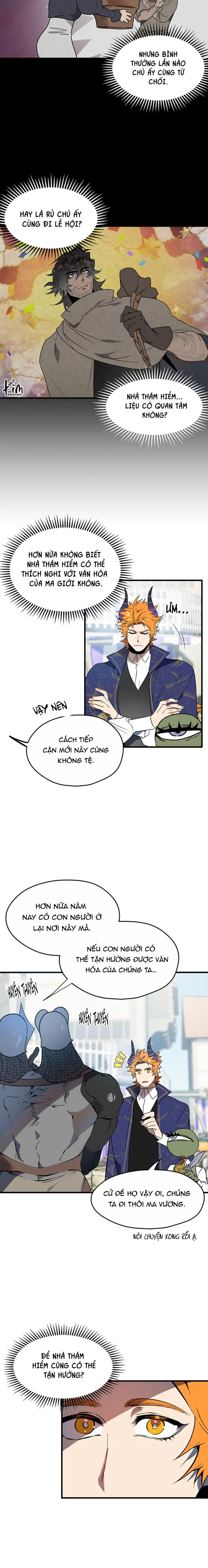 QUỶ VƯƠNG VÀ NHÀ THÁM HIỂM Chapter 2 Trang 4