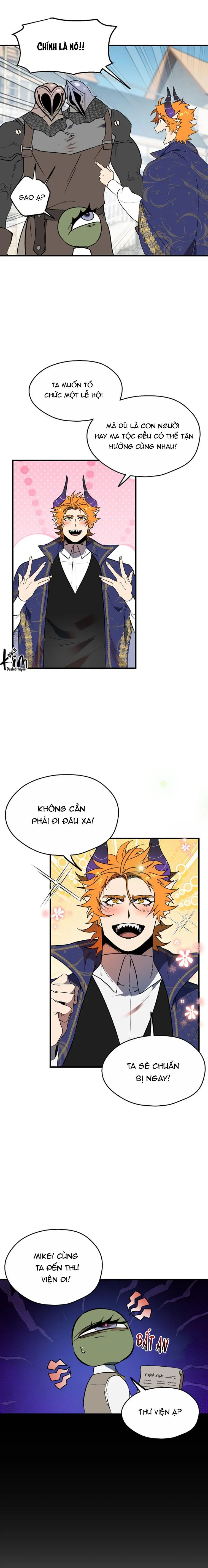 QUỶ VƯƠNG VÀ NHÀ THÁM HIỂM Chapter 2 Trang 5