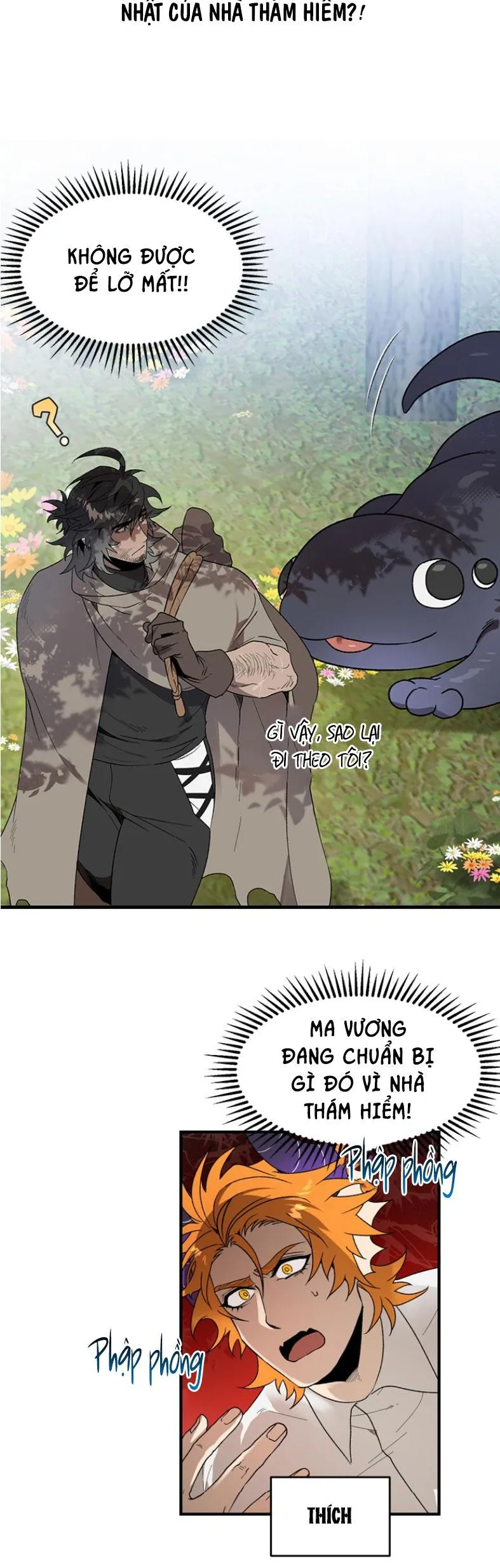 QUỶ VƯƠNG VÀ NHÀ THÁM HIỂM Chapter 0 Trang 4