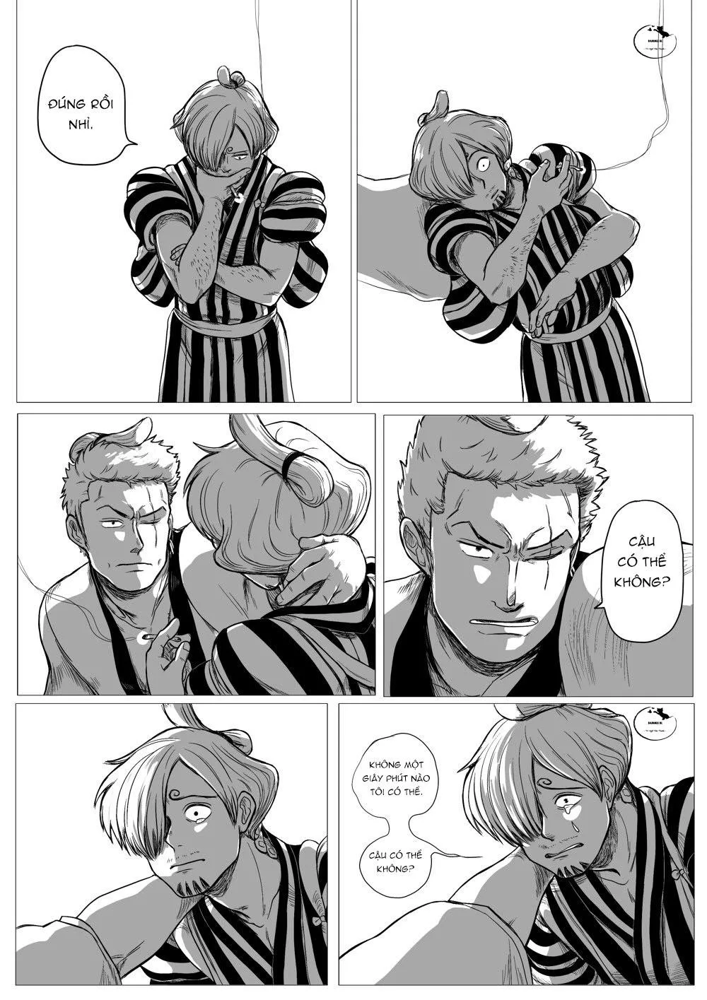 Roronoa Zoro X Sanji One Piece dj Chapter 2 Trang 3