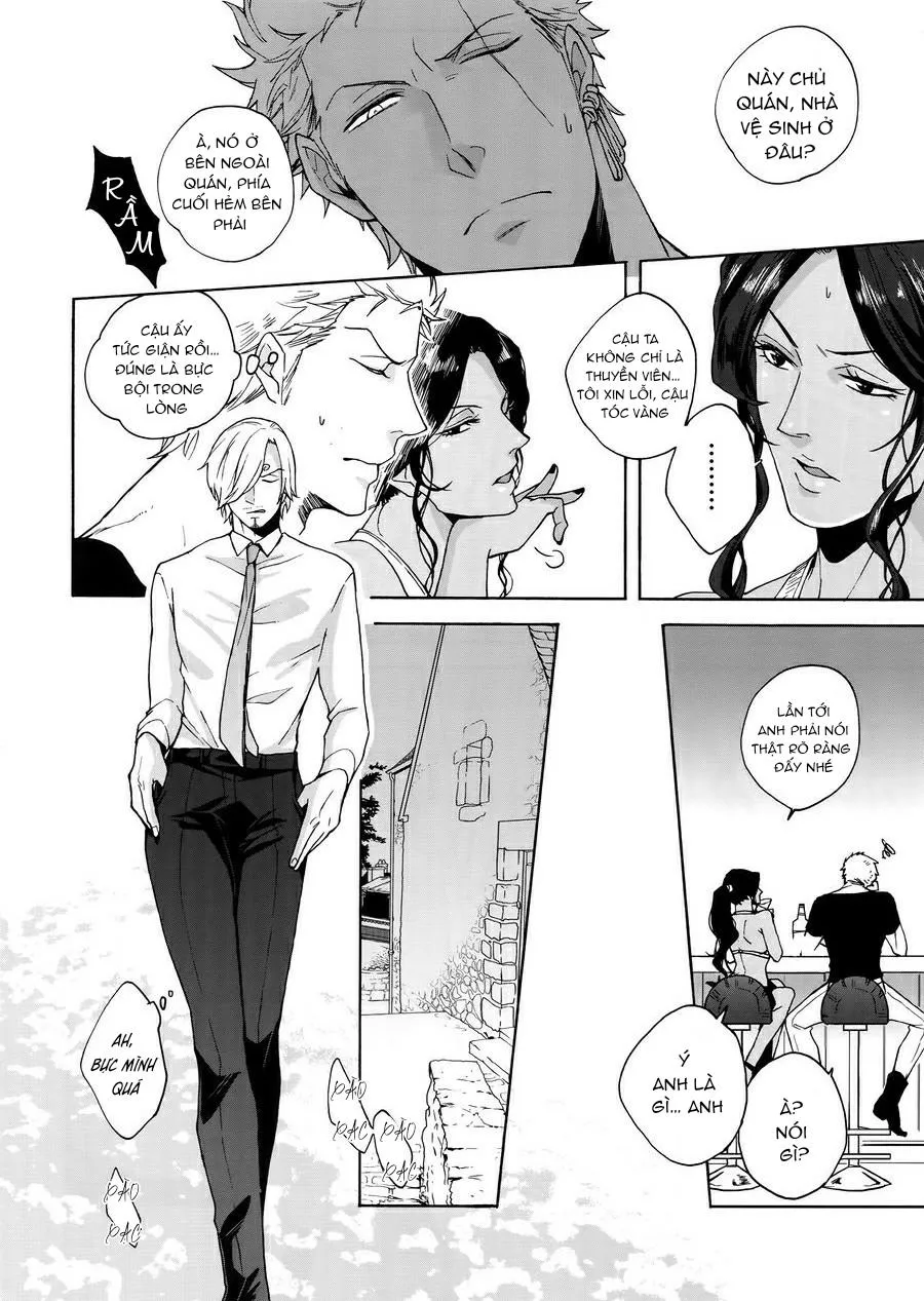 Roronoa Zoro X Sanji One Piece dj Chapter 3 Trang 9