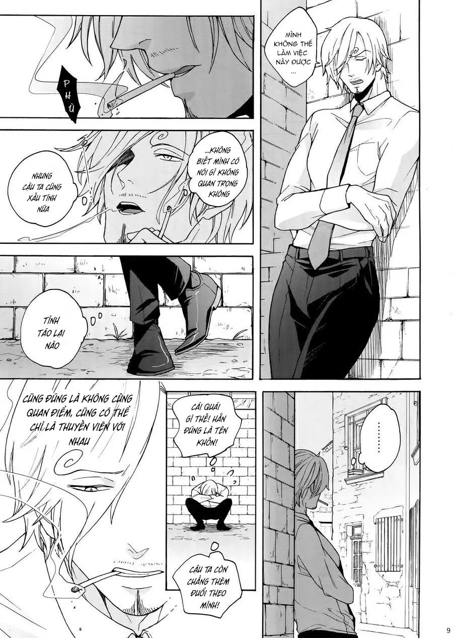Roronoa Zoro X Sanji One Piece dj Chapter 3 Trang 10