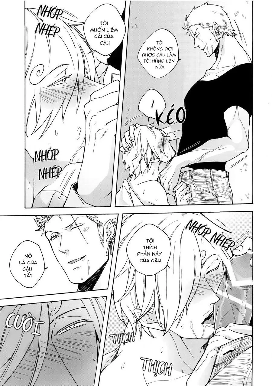 Roronoa Zoro X Sanji One Piece dj Chapter 3 Trang 22