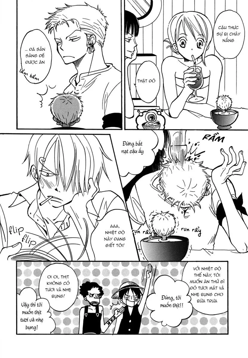 Roronoa Zoro X Sanji One Piece dj Chapter 4 Trang 9