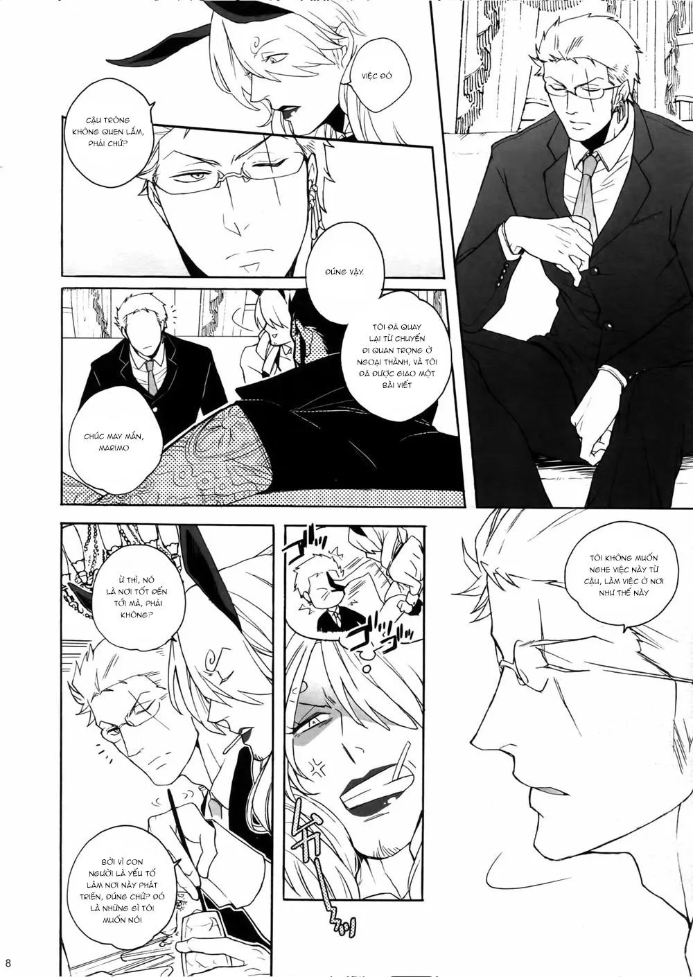 Roronoa Zoro X Sanji One Piece dj Chapter 5 Trang 7