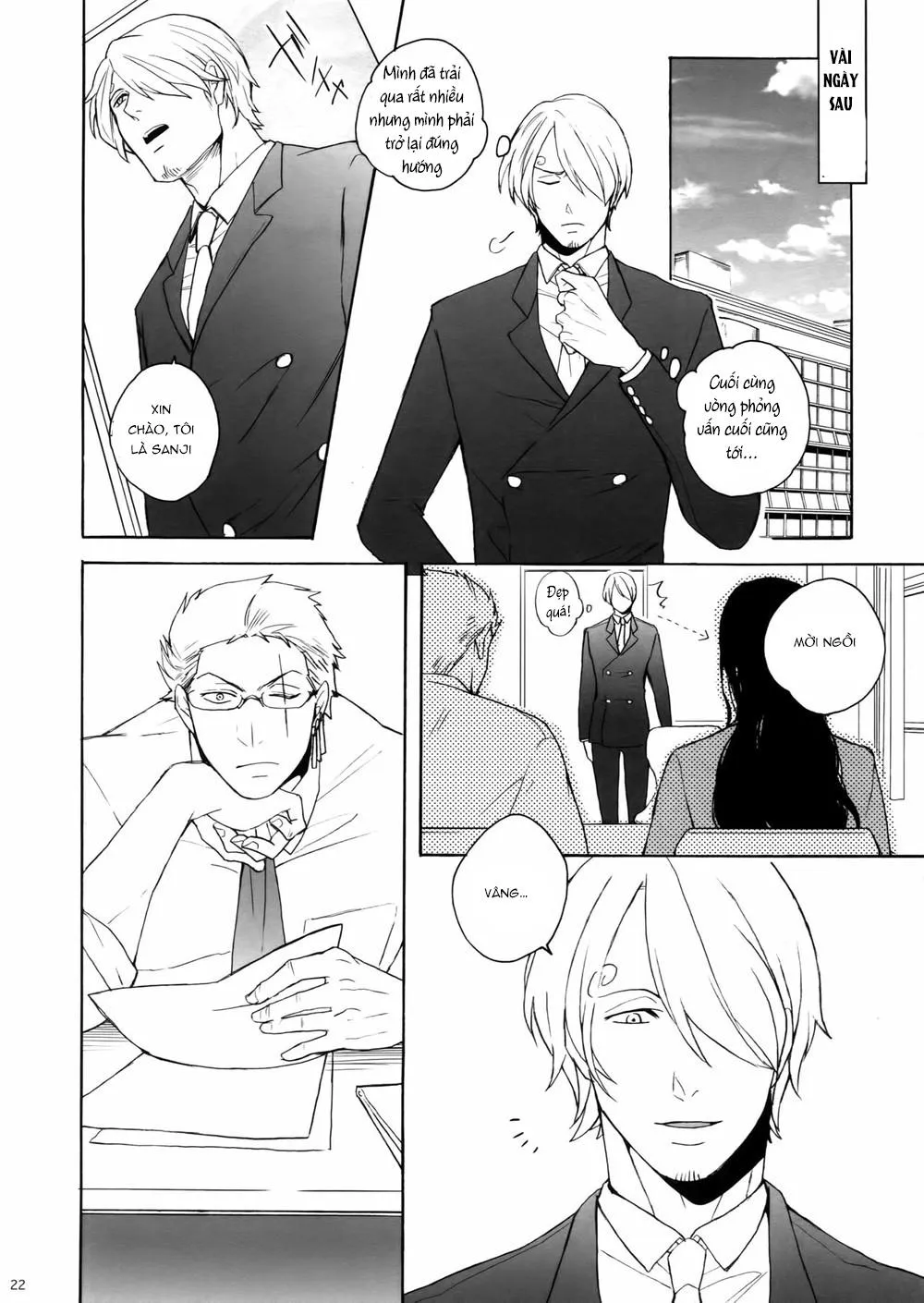 Roronoa Zoro X Sanji One Piece dj Chapter 5 Trang 21