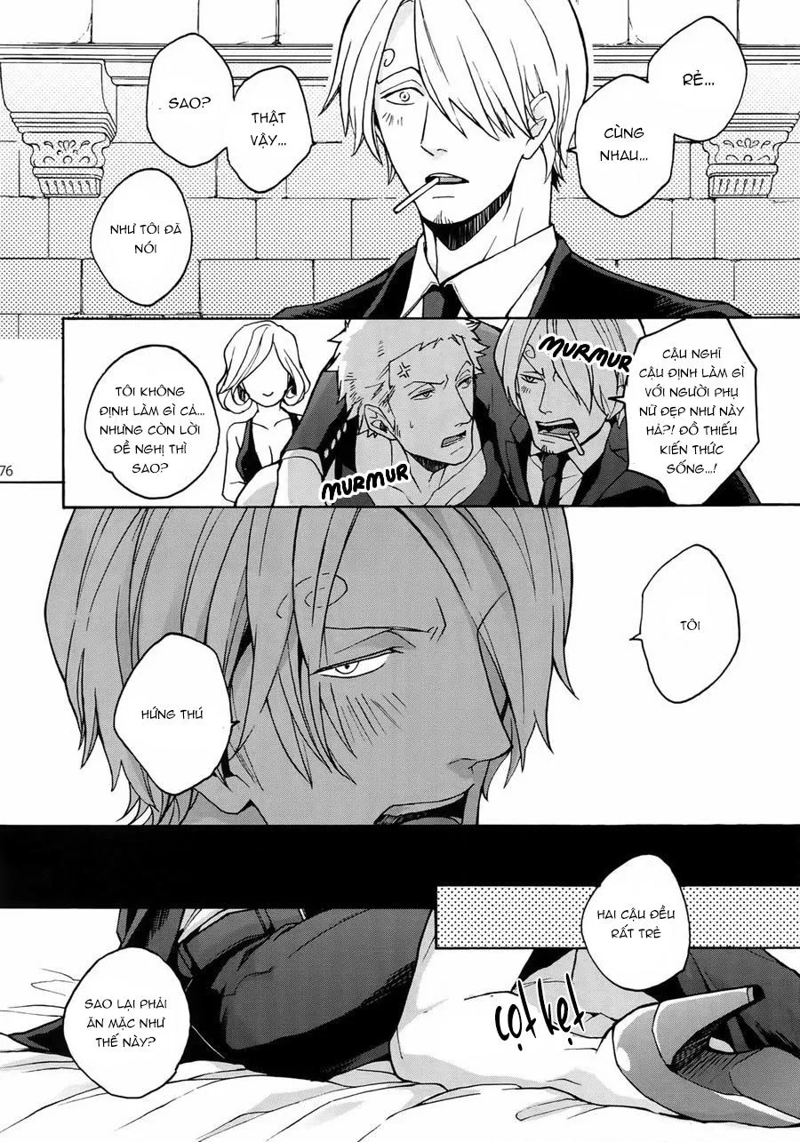 Roronoa Zoro X Sanji One Piece dj Chapter 6 Trang 3