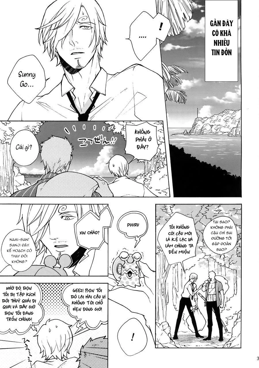 Roronoa Zoro X Sanji One Piece dj Chapter 7 Trang 4