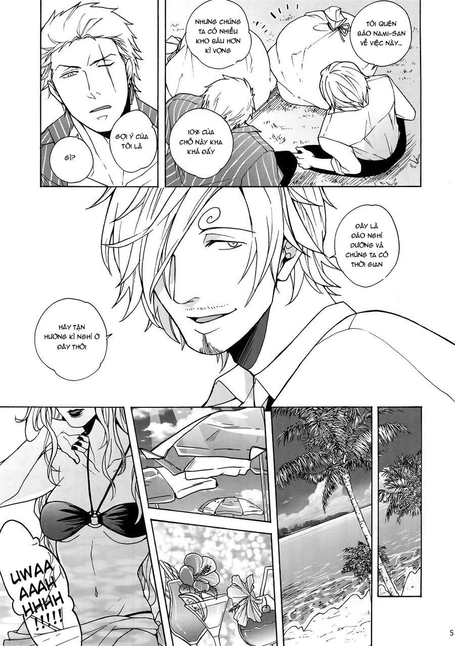 Roronoa Zoro X Sanji One Piece dj Chapter 7 Trang 6