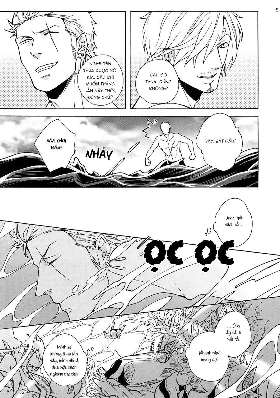 Roronoa Zoro X Sanji One Piece dj Chapter 7 Trang 10