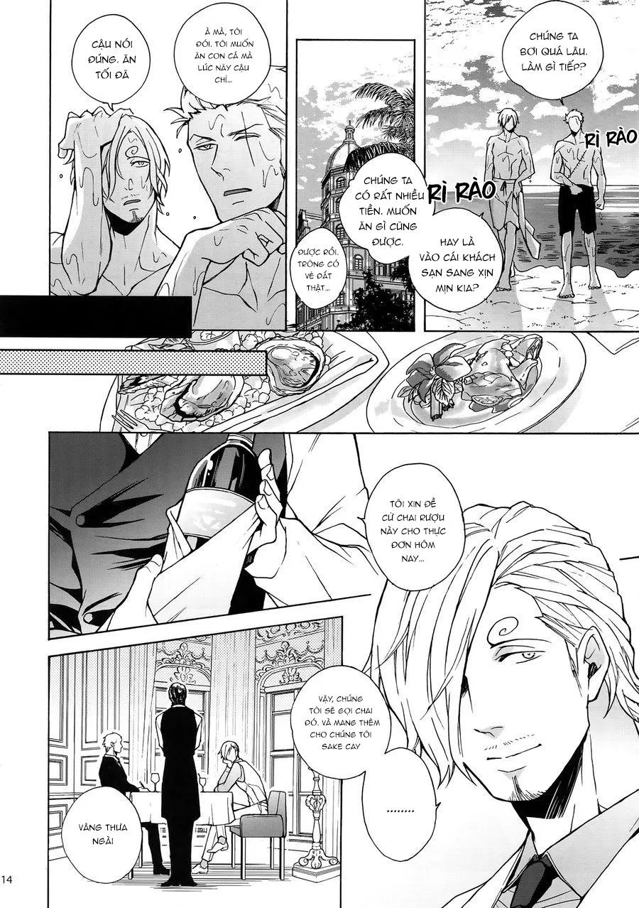 Roronoa Zoro X Sanji One Piece dj Chapter 7 Trang 15