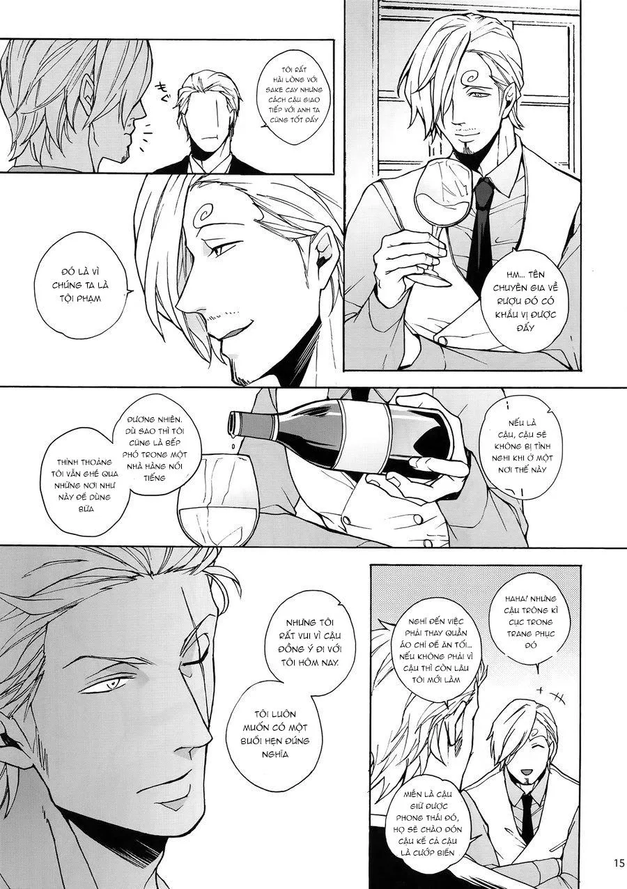 Roronoa Zoro X Sanji One Piece dj Chapter 7 Trang 16