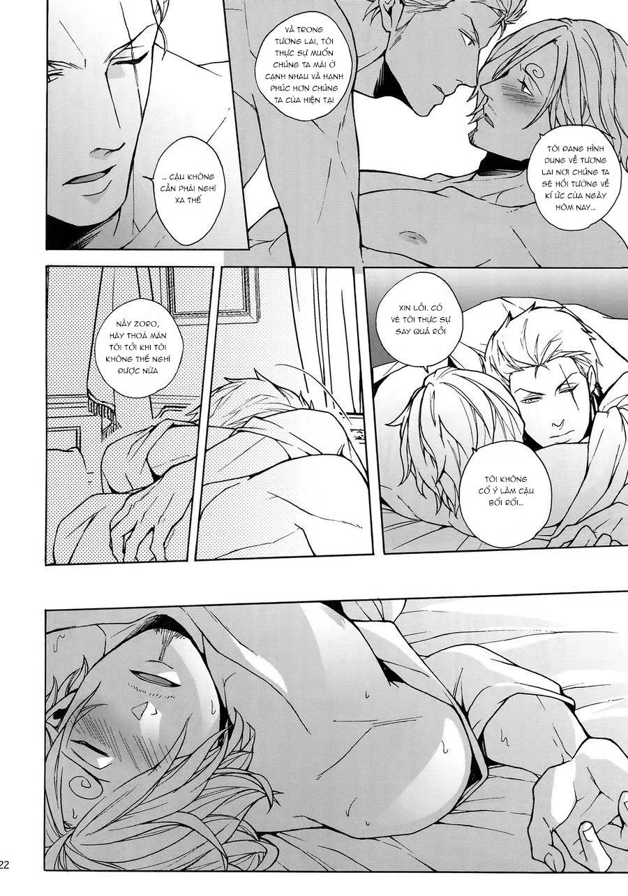 Roronoa Zoro X Sanji One Piece dj Chapter 7 Trang 23