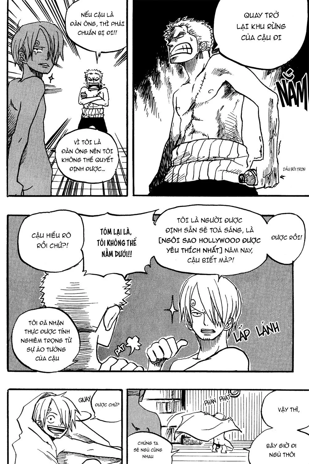Roronoa Zoro X Sanji One Piece dj Chapter 8 Trang 3