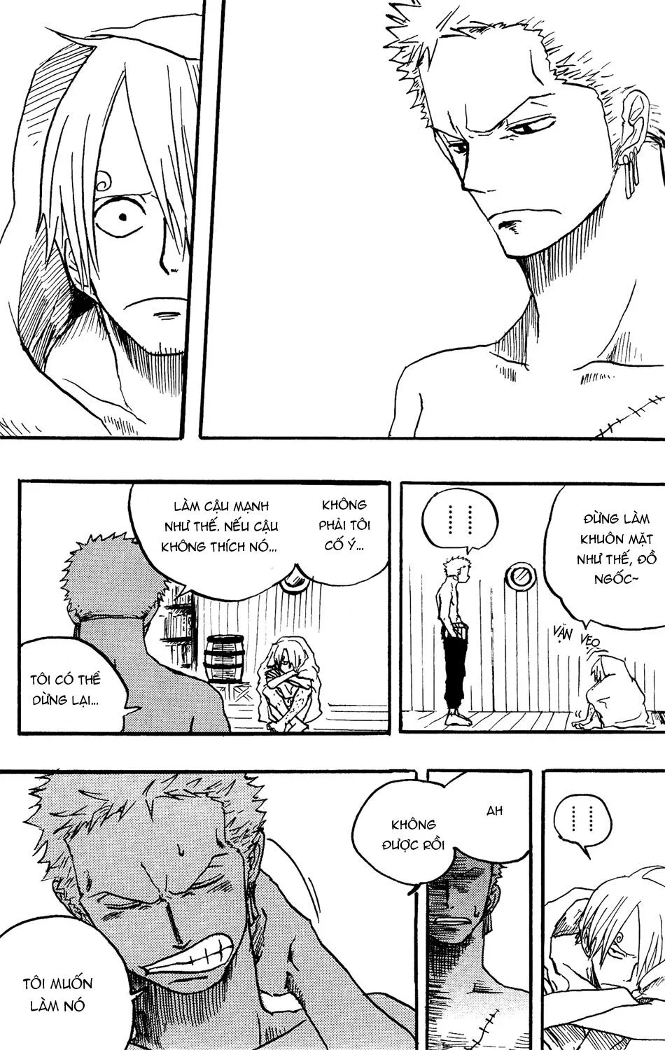 Roronoa Zoro X Sanji One Piece dj Chapter 8 Trang 4