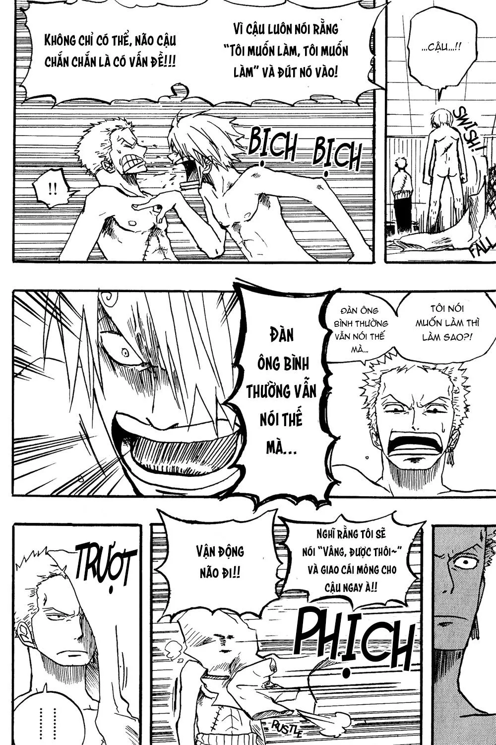 Roronoa Zoro X Sanji One Piece dj Chapter 8 Trang 5