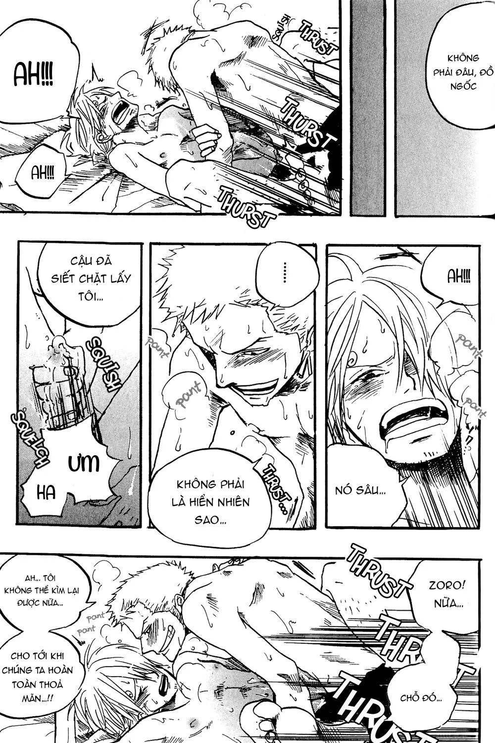 Roronoa Zoro X Sanji One Piece dj Chapter 8 Trang 10