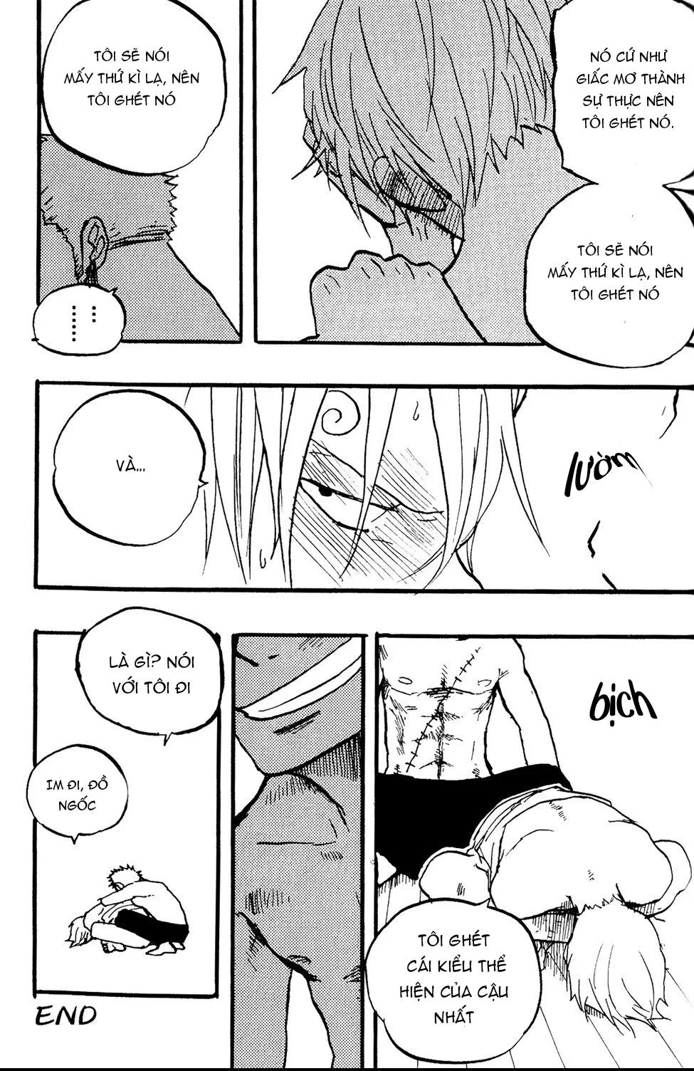Roronoa Zoro X Sanji One Piece dj Chapter 9 Trang 8