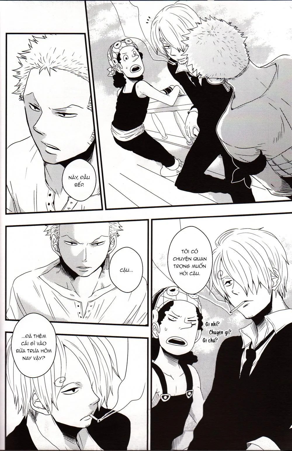 Roronoa Zoro X Sanji One Piece dj Chapter 10 Trang 4